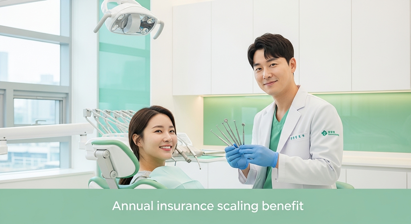 🦷 놓치면 아쉬울 정보! 2025년 기준 한국에서 연 1회 받을 수 있는 “보험 적용 스케일링” 완전정리
